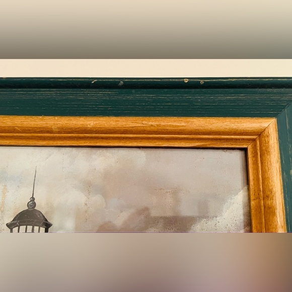 Kirkland’s Coastal- Nautical Lighthouse Framed Prints Set of 2- Matching Frames - Picture 6 of 11
